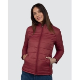 PPTHEFASHIONHUB - Polyester Maroon Jackets - None