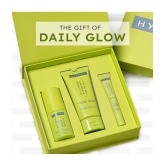 Hyphen Daily Glow Essentials Gift Kit - Routine with Face Serum Moisturizing Sunscreen & Lip Balm