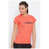 Clovia Orange Cotton Tees - Single - S