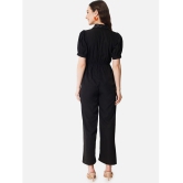 ALL WAYS YOU - Black Crepe Regular Fit Womens Jumpsuit ( Pack of 1 ) - None