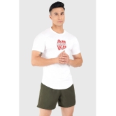 Fuaark White Polyester Slim Fit Mens Sports T-Shirt ( Pack of 1 ) - None