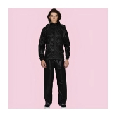 PPTHEFASHIONHUB Black Polyester Mens Rain Suit ( Pack of 1 ) - M