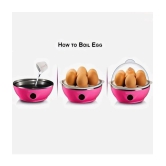 Shopeleven Egg Cooker 1 Ltr Aluminium Cook & Carry Egg Boiler - Multicolor