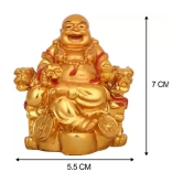 PAYSTORE Resin Laughing buddha