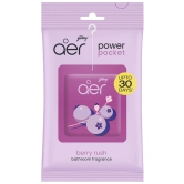 Godrej Aer Power Pocket, Bathroom Freshener Berry Rush, Lasts Up To 30 Days, Toilet Freshener, 10G