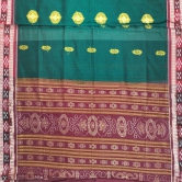 Bomkai Cotton Ikat Saree