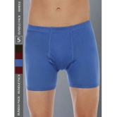 Pack of 5 Dollar Multicolor Cotton Mens Trunks - None