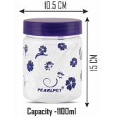 PearlPet - Blue Polyproplene Food Container ( Pack of 5 ) - Blue