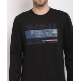 Rodamo  Men Black Printed Sweatshirt