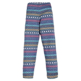 PLUM TREE - Multi Cotton Blend Girls Leggings ( Pack of 1 ) - None