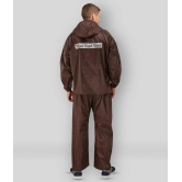 Goodluck Brown Rain Suit - XL