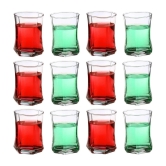 Somil Water/Juice  Glasses Set,  280 ML - (Pack Of 12)