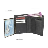 samtroh - PU BLACK Mens Regular Wallet ( Pack of 1 ) - Black