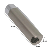 JMALL - Grey Aluminium Cigarette Lighter ( Pack of 1 ) - Grey