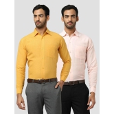 DESHBANDHU DBK - Multicolor Cotton Regular Fit Mens Formal Shirt (Pack of 2) - None