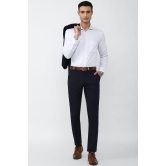 Men White Slim Fit Formal Full Sleeves Formal Shirt