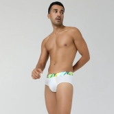 Dynamo Modal Briefs White Splash XXL