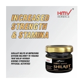 HMV Herbals Ayurveda Natural Shilajit / Shilajeet Resin (Pack of 20gm X 2) for Men & Women | Authentic & Pure Natural for Increased Strength & Stamina, Better Nutrient Absorption, Immunity B