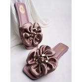 Stylestry Mauve Womens Flats - None