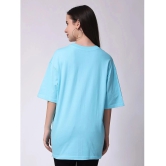 AKTIF Blue Cotton Blend Womens T-Shirt ( Pack of 1 ) - None