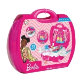 Barbie Doctor Set with Foldable Suitcase, Compact Doctor Accessories Pretend Play | Game Toy Kit for 3 + Year Kids, Boys and Girls - Multi-Color