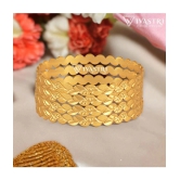 VIVASTRI Gold Bangle Set ( Pack of 1 ) - None