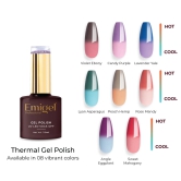 Emigel - Thermal UV Gel Poilsh - 08 Shades-PEACH HEMP