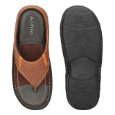 softio Tan Flip Flops - 11