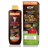 WOW Skin Science Apple Cider Vinegar Foaming Face Wash Refill Pack - 200mL