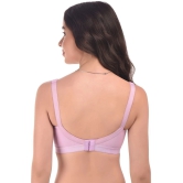 Elina Purple Cotton Non Padded Womens Everyday Bra ( Pack of 1 ) - None