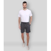 Neo Garments - Grey 100% Cotton Mens Shorts ( Pack of 1 ) - None