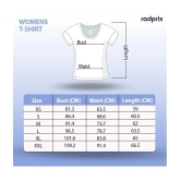 Radprix Pink Cotton Regular Fit Womens T-Shirt ( Pack of 1 ) - None