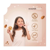 NourishVitals Cocount Cookies, Heavenly Bites, Source of Protein, Crunchy Delights, Genius Snack, 120g x Pack Of 2