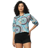 FUNDAY FASHION Women Regular Fit Printed Casual Satin Shirt