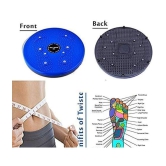 HSP ENTERPRISES Tummy Trimmer Single Spring Black Color With Tummy Twister Combo Pack Home Gym Equipment Fat Cutter Body Toner For Men And Women - Multi Color