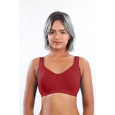 Women Hug Sports Bra Maroon