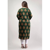 Swasti - Green Cotton Womens Straight Kurti ( Pack of 1 ) - None