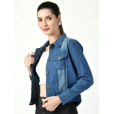 DKGF Fashion - Denim Blue Jackets Pack of 1 - None