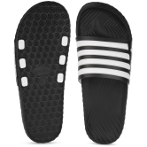 Aqualite Black Mens Slide Flip Flop - None