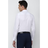 Men White Regular Fit Formal Full Sleeves Formal Shirt