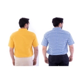 DESHBANDHU DBK - Multicolor Cotton Regular Fit Mens Casual Shirt (Pack of 2 ) - None