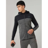 Technosport Grey Polyester Men's Gym Jacket ( Pack of 1 ) - XL