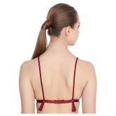 TCG Cotton Convertable Bra - Maroon Single - 34