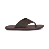 Leeport Brown Flip Flops - 7