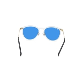 Gold Round Women Sunglasses (M215PK1FN|51)