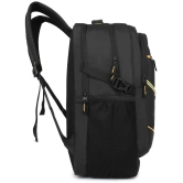 Da Tasche 45 Ltrs Black Polyester College Bag - Black