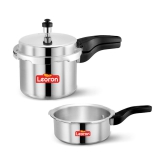 Srushti Gold is now Leoron 2L, 3 L Aluminium Pressure Cooker Combo Gas Stovetop Compatible