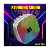 CYOMI CY_MAX624 5 W Bluetooth Speaker Bluetooth V 5.0 with SD card Slot Playback Time 10 hrs White - White