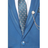 DKGF Fashion - Turquoise Polyester Boys Suit ( Pack of 1 ) - None