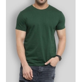 SKYRISE - Green Cotton Slim Fit Men's T-Shirt ( Pack of 1 ) - None